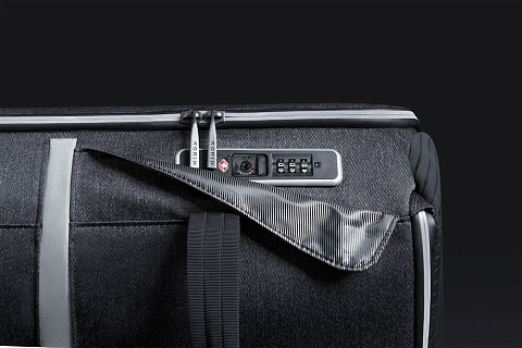 Спортивная сумка FlexPack Gym, темно-серая - рис 7.